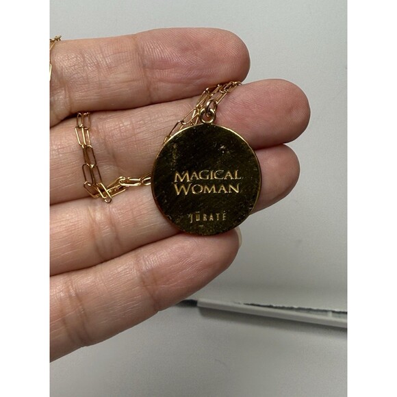 JURATE LA Lunar Phases Coin Necklace - Picture 5 of 9